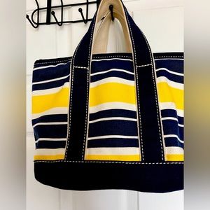 Lands End small zip top tote